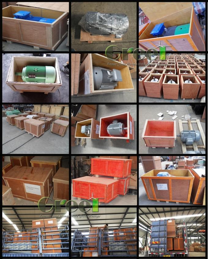 5kW 500rpm 380v 3 Phasen-Dauermagnetgenerator 10