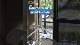 horizontale Achsenwindkraftanlage
