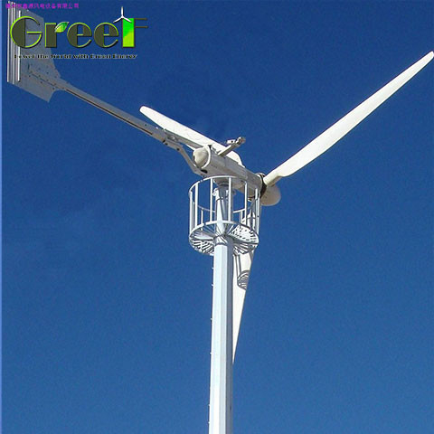 Aktives Wassersystem IP54 Schutz Horizontale Achsen-Windgenerator für die Energieerzeugung mit geringer Wartung