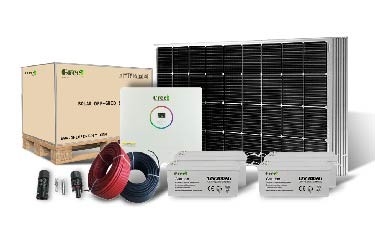 Sonnensystem 5kva 10kva weg vom Gitter PV-System-Solarenergie-Akkumulator-System