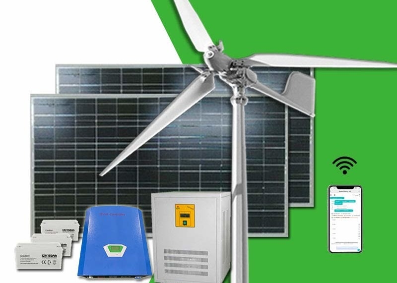 FRP-Blade Heimat-Windkraftanlage-System Aktive Schlagsteuerung für nachhaltige Energielösungen