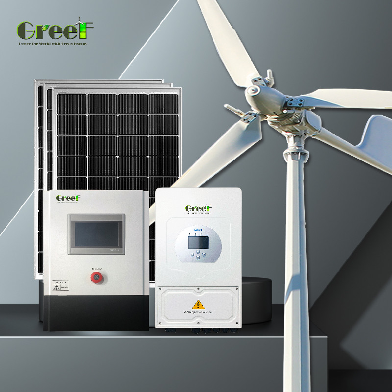 20KW / 30KW Pitch-Control-Windturbine Variable Pitch Technologie 30% Höhere Stromerzeugung Geringe Anlaufwindgeschwindigkeit 2,5 m/s