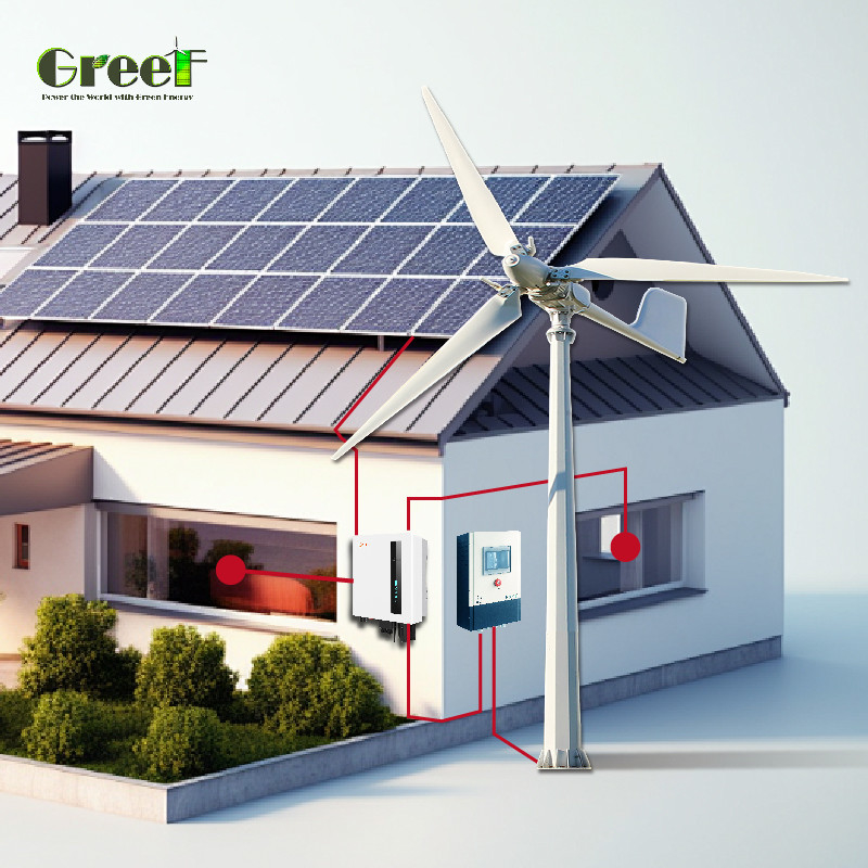 98% Hybrid-Solarsystem mit 8 kW-10 kW Nennleistung und 110/220 V Ausgangsspannung