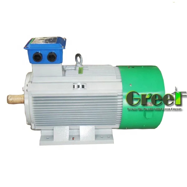 20rpm-3000rpm Luftkühlmethode 3-Phasen-Permanentmagnetgenerator Niedriggeschwindigkeits-Stromerzeugung