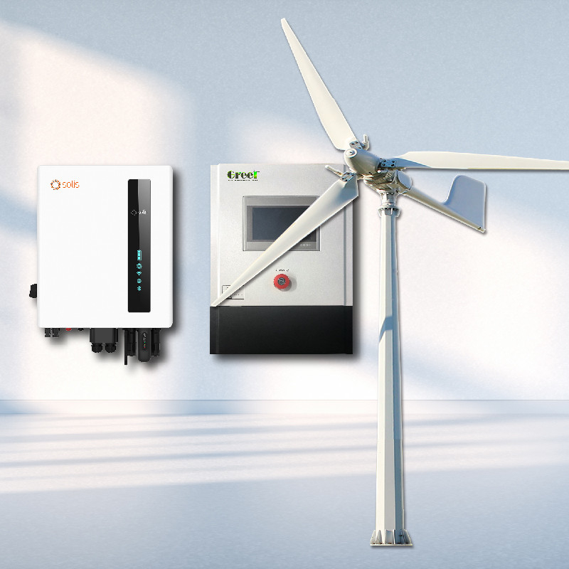 5KW 10KW 20KW 30KW Niedrigstart Windgeschwindigkeit Pitch Control Windturbine Horizontale Windgenerator