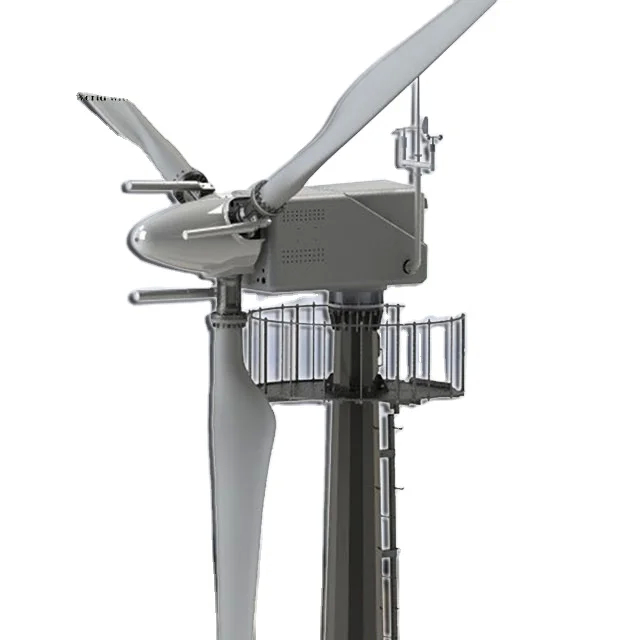 20KW / 30KW Pitch-Control-Windturbine Variable Pitch Technologie 30% Höhere Stromerzeugung Geringe Anlaufwindgeschwindigkeit 2,5 m/s