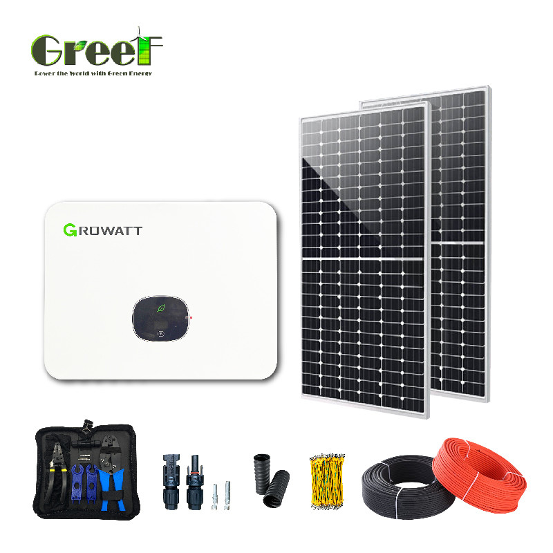 Interner Verbrauch weniger als 5 Watt Netzgebundenes Solarmodulsystem mit Überwachung und Netzmessung
