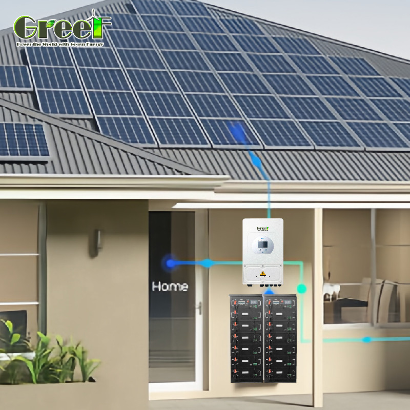 Hybrides Fernsteuerungssystem für Photovoltaik-Solarzellen und warme weiße Beleuchtung