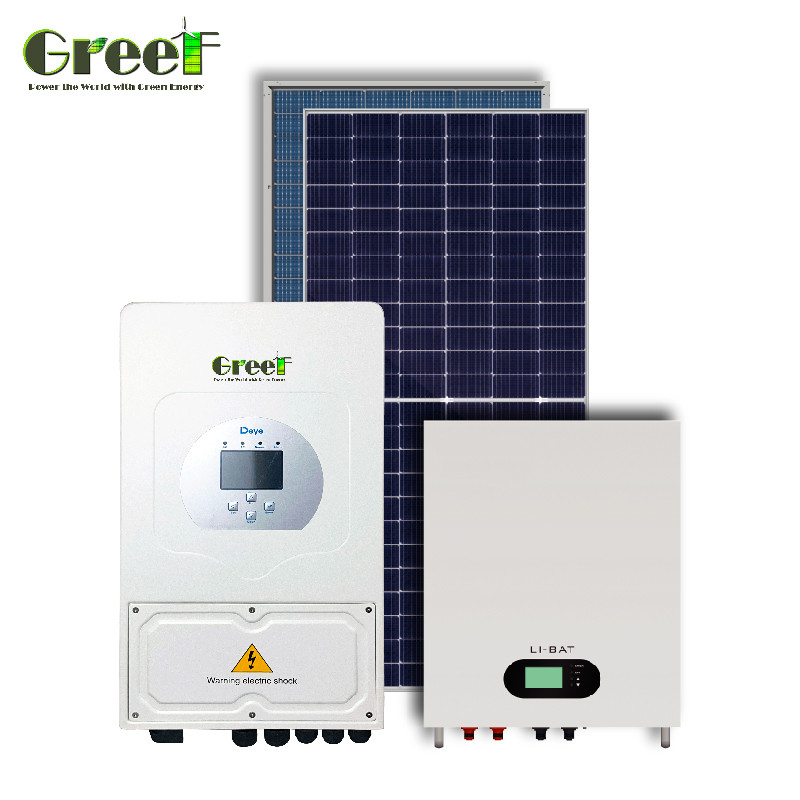Rein weißes kleines Hybrid-Solar-Windsystem mit 110 V Ausgangsspannung