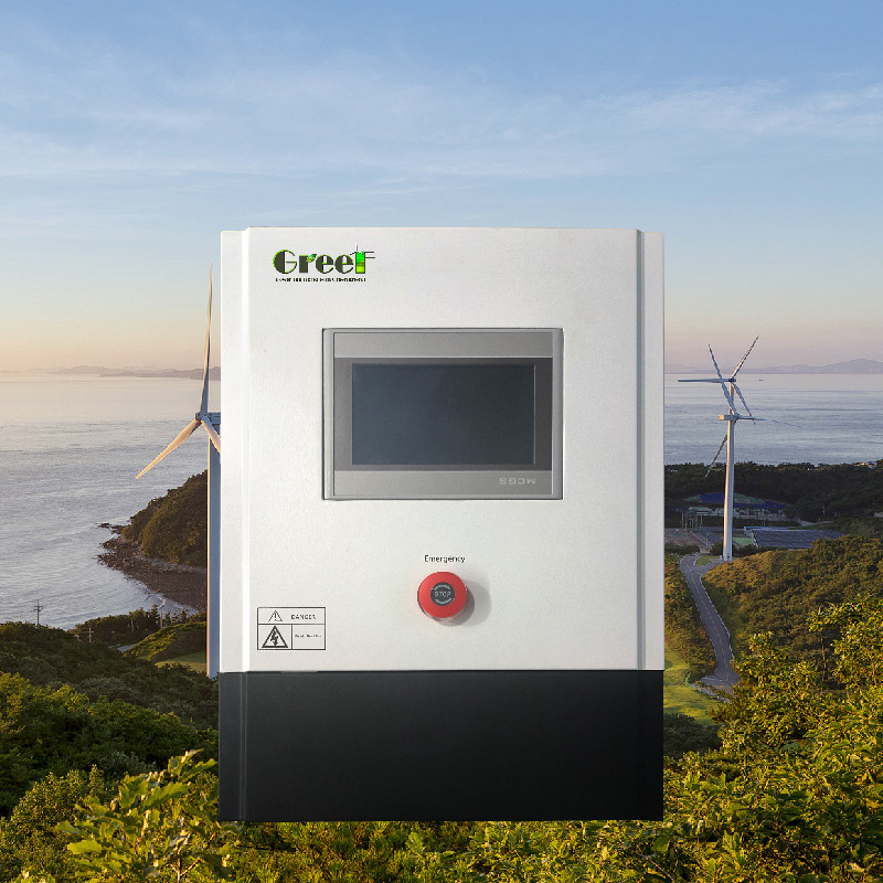 3kw 5kw LCD-Touchscreen-Display On-Grid-Controller mit Dump-Last für Windgeneratoren