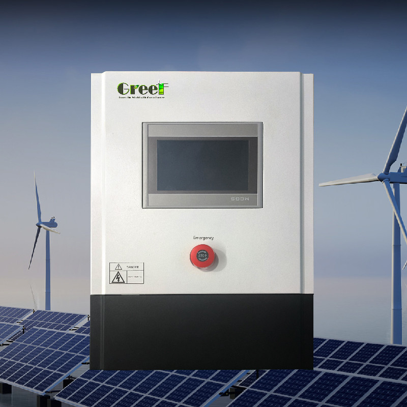 3kw 5kw 10kw Windkraftanlage mit Netzsteuerung mit Wechselrichter für Hybridsystem