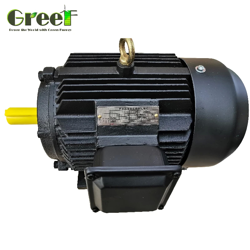 50 Hz Permanenter Magnet 3-Phasen-Wechselstrom-Synchronmotor mit Nennleistung 750 W-5 MW