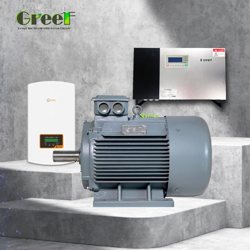 10kW Permanentmagnet-Generator, kundenspezifische Nennspannung, 20 U/min - 3000 U/min, Nennrotation, Heimgebrauch für Windkraftanlage, Wasserturbine