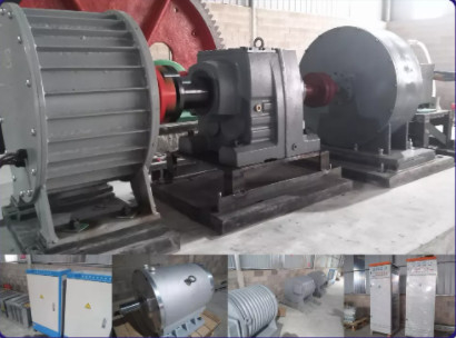 10kW Dauermagnetgenerator Luftgekühlt 50Hz/60Hz Anpassungsspannung
