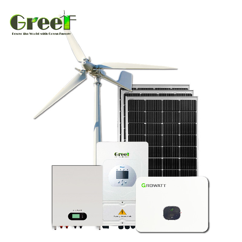 Netzgekoppelter / Hybrid-Windturbinen-Controller 2kW 3kW 5kW 10kW DC-Ausgangstyp für Windturbinen-Wasserturbinen-Systemlösung
