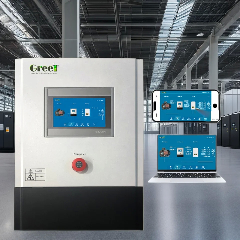 Netzgekoppelter / Hybrid-Windturbinen-Controller 2kW 3kW 5kW 10kW DC-Ausgangstyp für Windturbinen-Wasserturbinen-Systemlösung