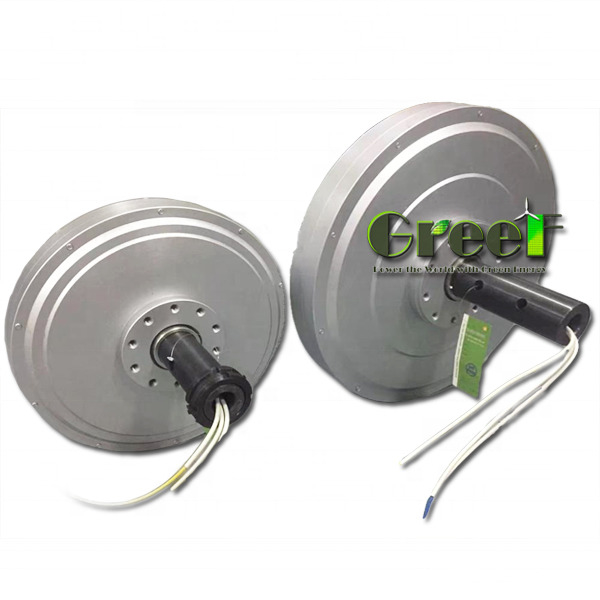 Spannungsbereich 12-450V Kernloser Generator, angepasst für höhere Zuverlässigkeit und Wendungsmethode Y