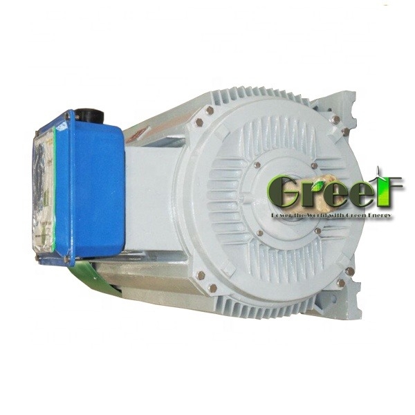 Kundenspezifische Nennspannung SKF Lager Pmg Generator Aluminiumgehäuse Kupferdraht