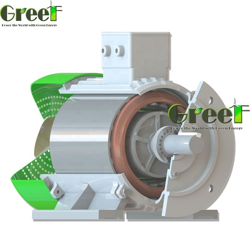 SKF Lager Permanentmagnet-Generator mit IP54 Schutz Aluminium Körper und Cooper Draht