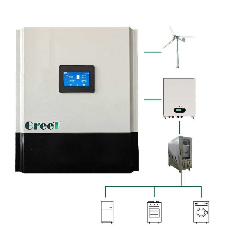 AHCC Off-Grid-Controller und maximale Eingangsspannung 380V für Leistung 343 x 605 x 970mm