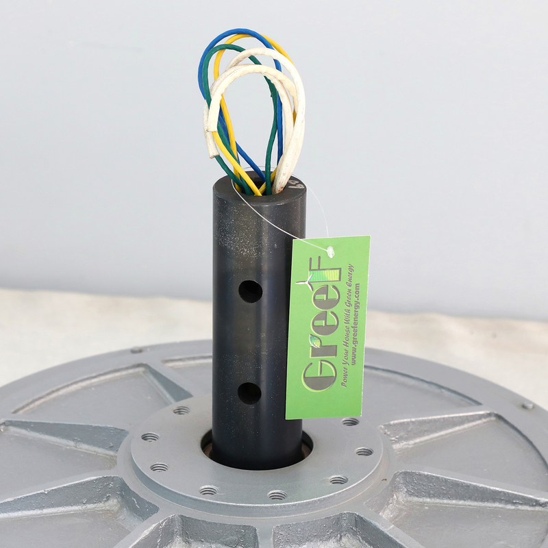 Kernloser Axialfluss-Permanentmagnetgenerator 3-Phasen-Stromerzeugung mit 3 Jahren Garantie