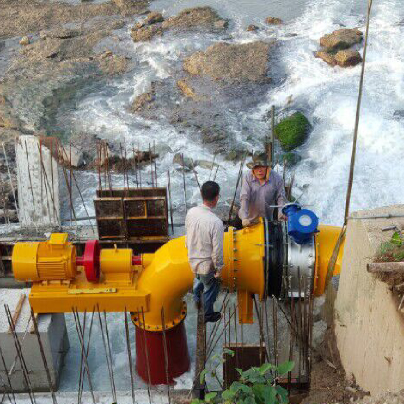 Niedriggeschwindigkeits-Permanentmagnetgenerator mit NdFeB-Magnet und wartungsfreier Hydro-PMG-Betrieb