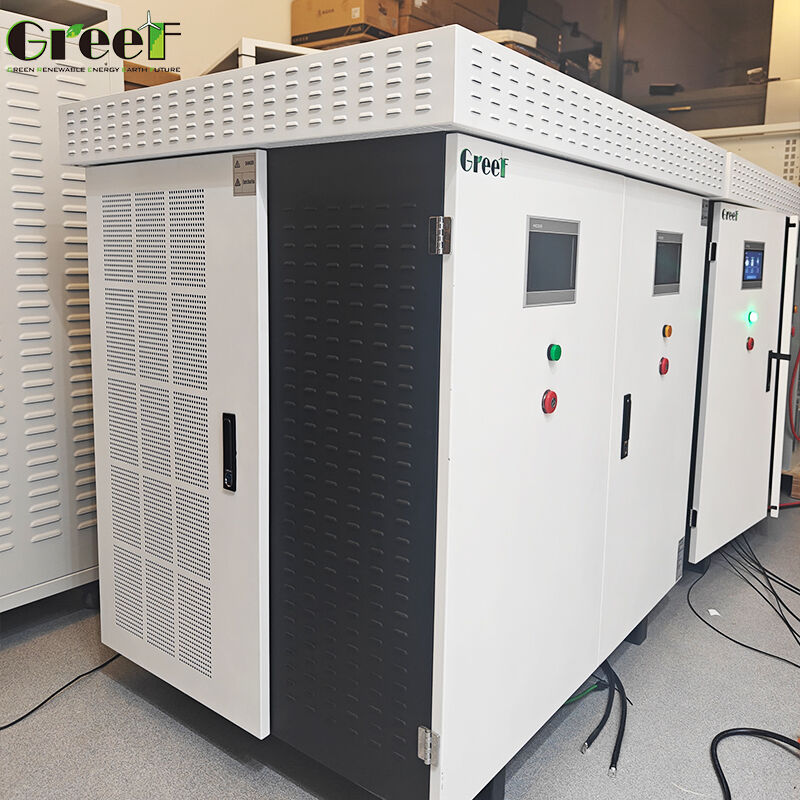 Hocheffizienter Netzsteuergerät mit Lithium-Ionen-Batterie und LCD-Touchscreen für das Energiemanagement