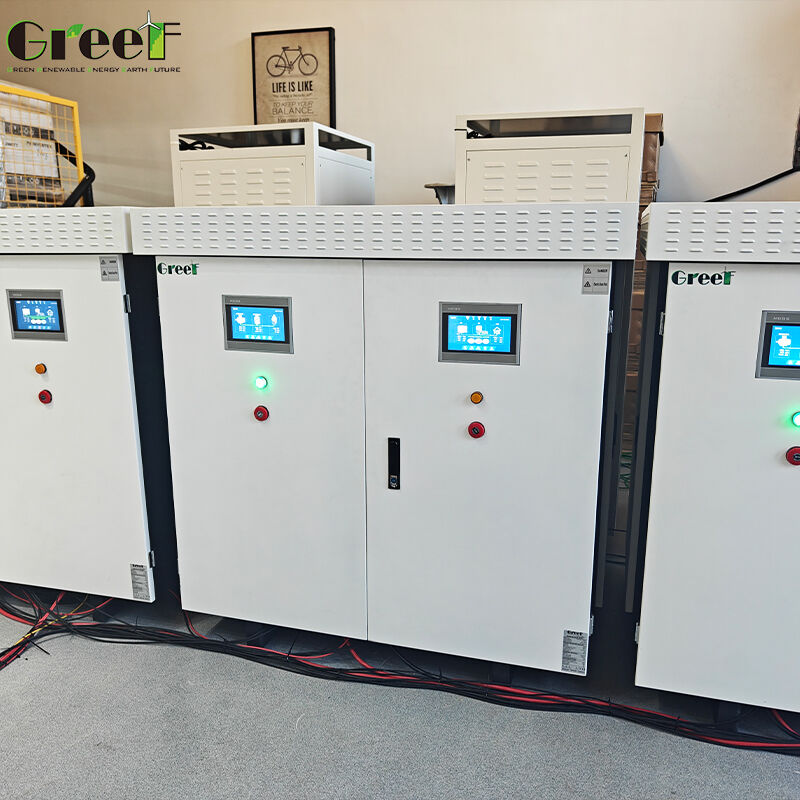 Lithium-Ionen-Batterie-Netzcontroller mit LCD-Touchscreen und 95 % maximalem Wirkungsgrad für Solar- und Windkraftanlagen