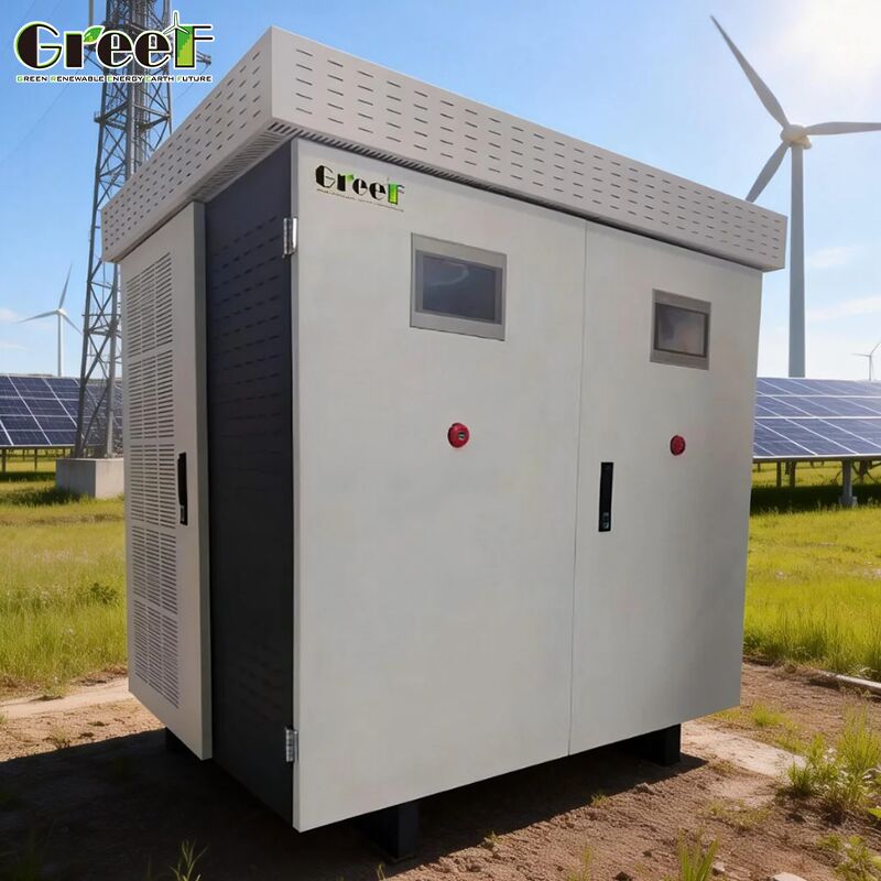 Generator-Hybrid-Konverter mit Lithium-Ionen-Batterie 95 % maximaler Wirkungsgrad und LCD-Touchscreen für Energiemanagement