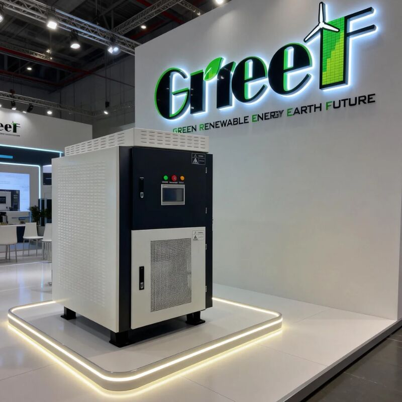 An einem Netzsteuergerät mit einem zulässigen Netzspannungsbereich von 300-460 V, Ethernet-Kommunikationsmodus und einer Ausgangsspannung von 400-450 VAC für eine effiziente Energieumwandlung