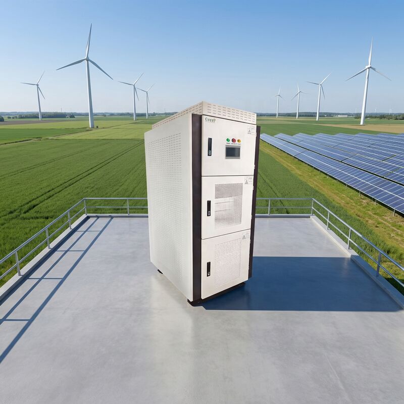 An einem Netzsteuergerät mit 240-550 V Gleichspannungsbereich, WIFI-Kommunikationsmodus und Temperaturbereich von minus 40 bis 60 Grad Celsius