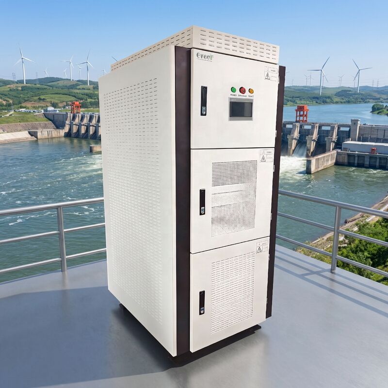 On-Grid-Controller mit LCD-Touchscreen-Display, Erdschlusserkennung und 240-550V DC Eingangsspannungsbereich