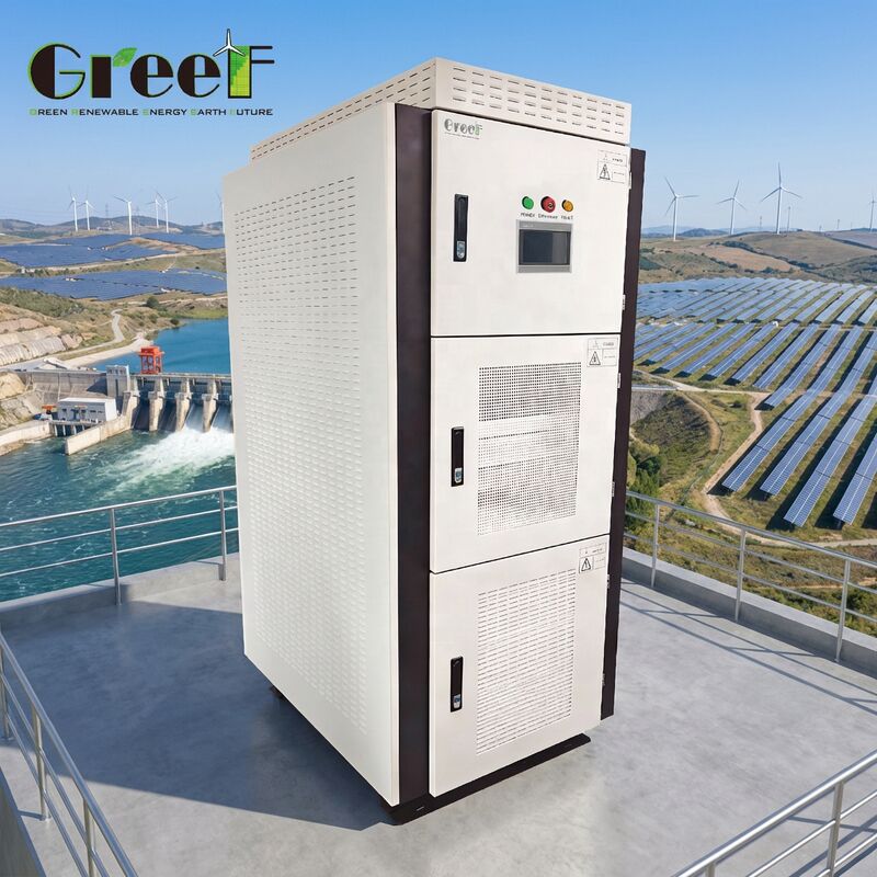 IP20-Schutzgenerator Hybridkonverter mit 95% maximaler Effizienz und LCD-Touchscreen