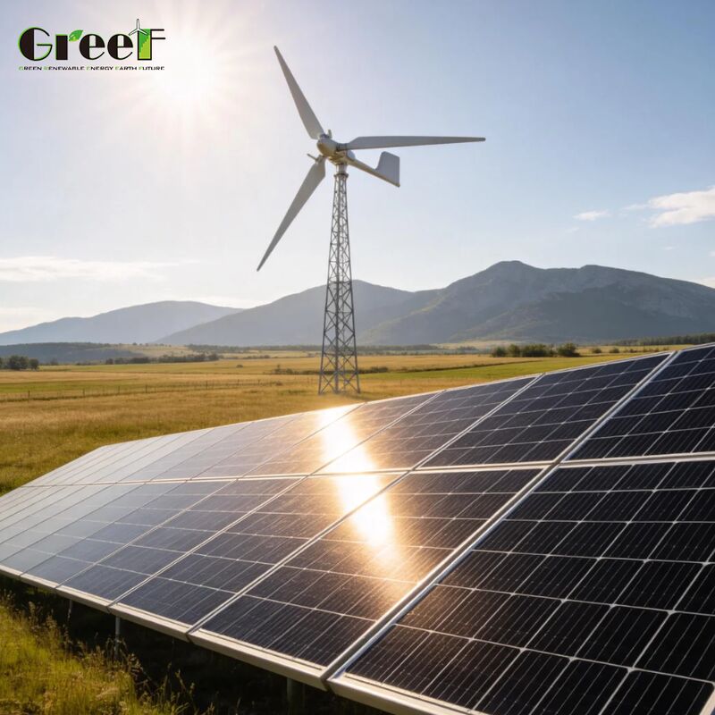 Kommerzielles Hybrid-Solar-System mit MPPT-Regler, RS485/CAN/USB-Schnittstellen und 95% Wirkungsgrad für Energielösungen