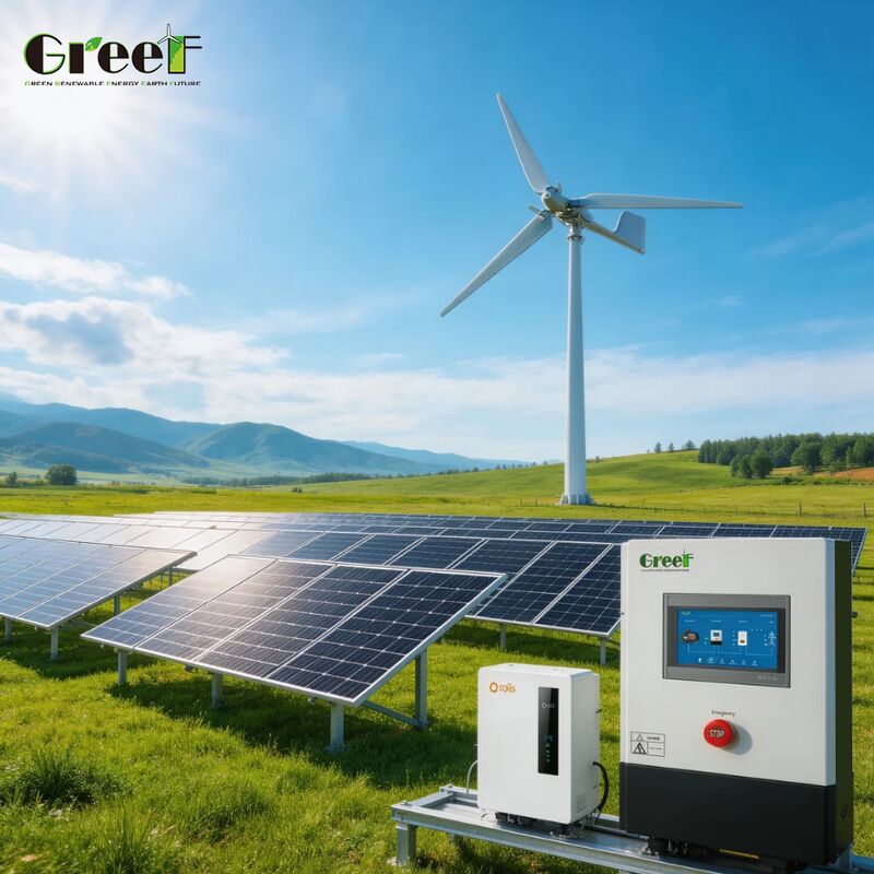 95% Effizienz MPPT-Steuerung Hybrid-Solarsystem mit RS485/CAN/USB-Schnittstellen für erneuerbare Energien