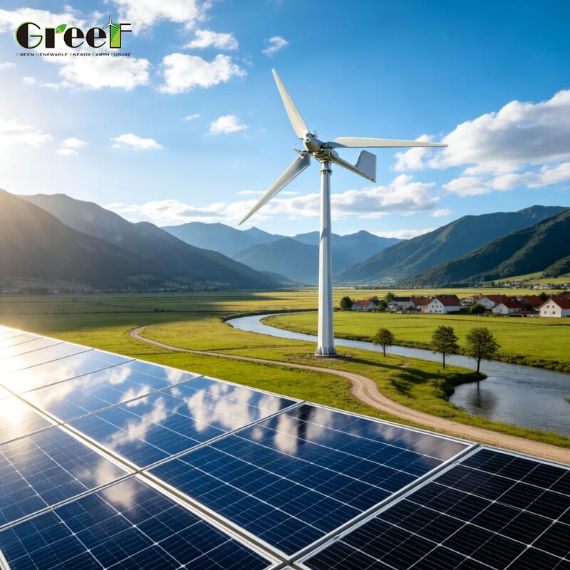 95% Effizienz Hybrid-Solarsystem mit MPPT-Regler und 4000 m Betriebshöhe für erneuerbare Energien