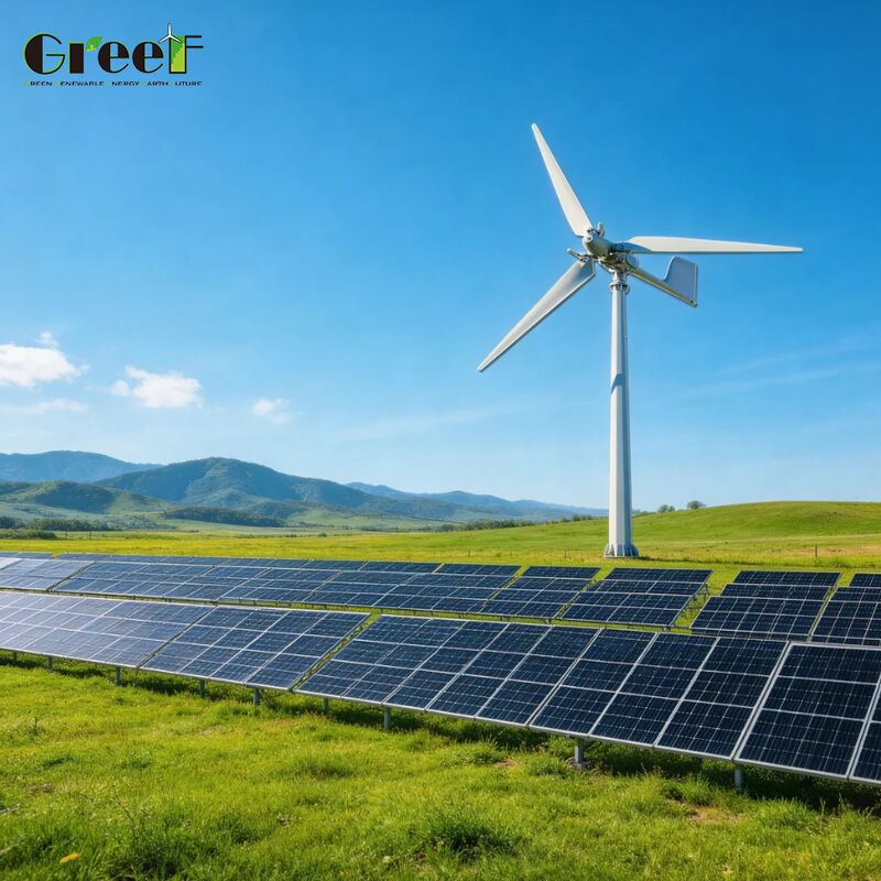 Über Netz-Solarstromsystem mit Lifepo4-Batterie und IP66-Schutz für nachhaltige Energie unter 5 Watt internen Verbrauch