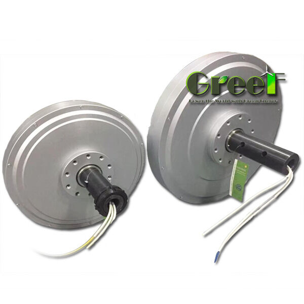 Kernloser Permanentmagnetgenerator aus Aluminiumlegierung mit kernlosem Design und Rotorblättern aus Aluminiumlegierung für Energielösungen