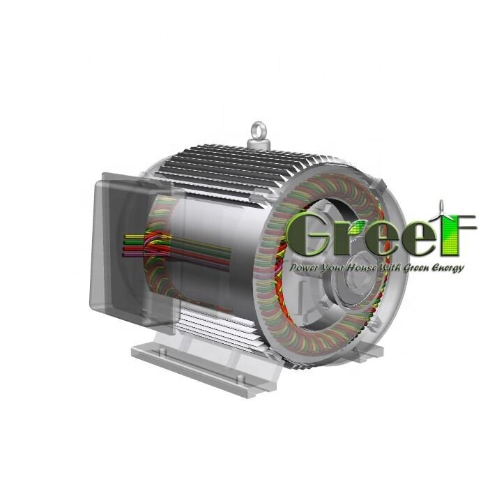 IP54 Permanentmagnetgenerator mit NdFeB-Magnettechnologie und Installation IMB3 IMB5 IMB35 für die Energieumwandlung