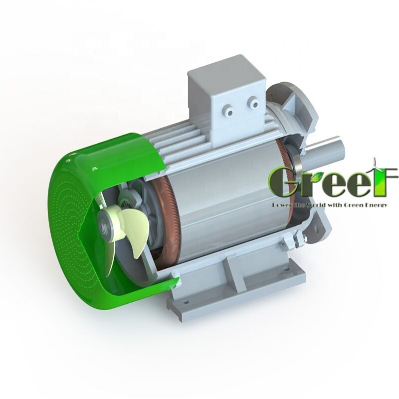 IMB3 IMB5 IMB35 Installation Permanent Magnet Generator Elektrogerator aus 100 Prozent Kupferdraht und Fe B Material für Industriezwecke