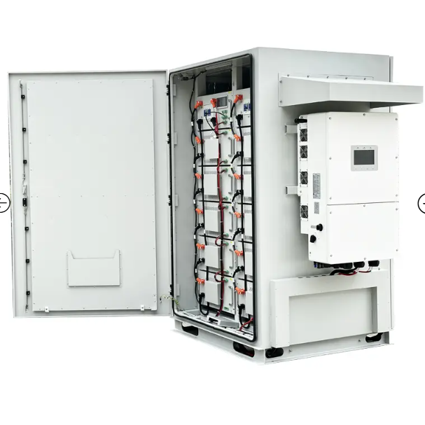 Outdoor Battery Cabinet with 64.3 kWh to 241 kWh Capacity Featuring 48V Lithium Battery and 3.2V 314Ah Cell for Industrial Applications