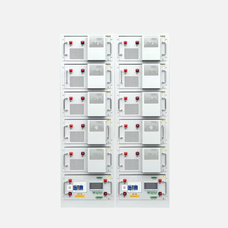51.2V-Hochspannungs-Lithiumbatterien mit einer Entladungsspiegelung von mehr als 80% und 6000 Zykluszeiten für eine langlebige Energiespeicherung
