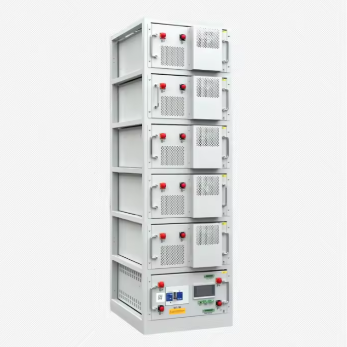 96-768V Systemspannung Hochspannungs-Lithiumbatterie mit 6000 Zykluszeiten und Smart BMS-Schutz für die industrielle Energiespeicherung
