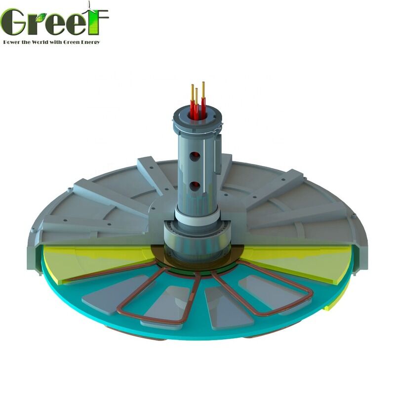 Mehrpoliger Seltenerd-Permanentmagnet-Stator mit Y-Wicklungsmethode für Energieumwandlung und -betrieb