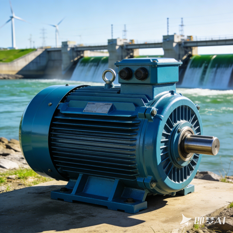Gusseisen-Schalen IP54 3 Phasen Wechselstrom-Permanentmagnetgenerator für die industrielle Stromerzeugung