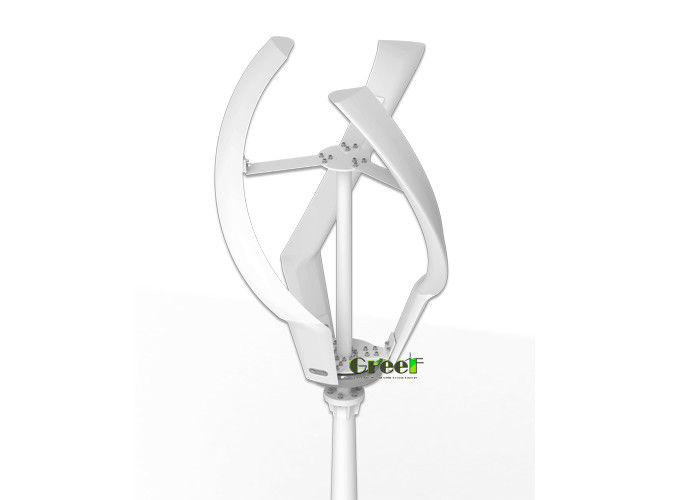 3 Stück Vertikalachse Windturbine mit GFK-Blättern ≤20dB Geräuschpegel Sicherheitswindgeschwindigkeit 50m/s