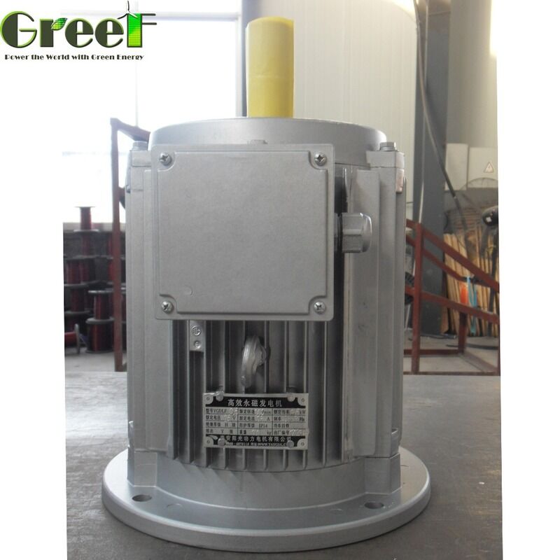 IP54 Permanenter Magnetmotor mit kaltgewalztem Silizium-Stahlblech, Eisenkern-Ventilatorwasser und Selbstkühlung für industrielle Leistung