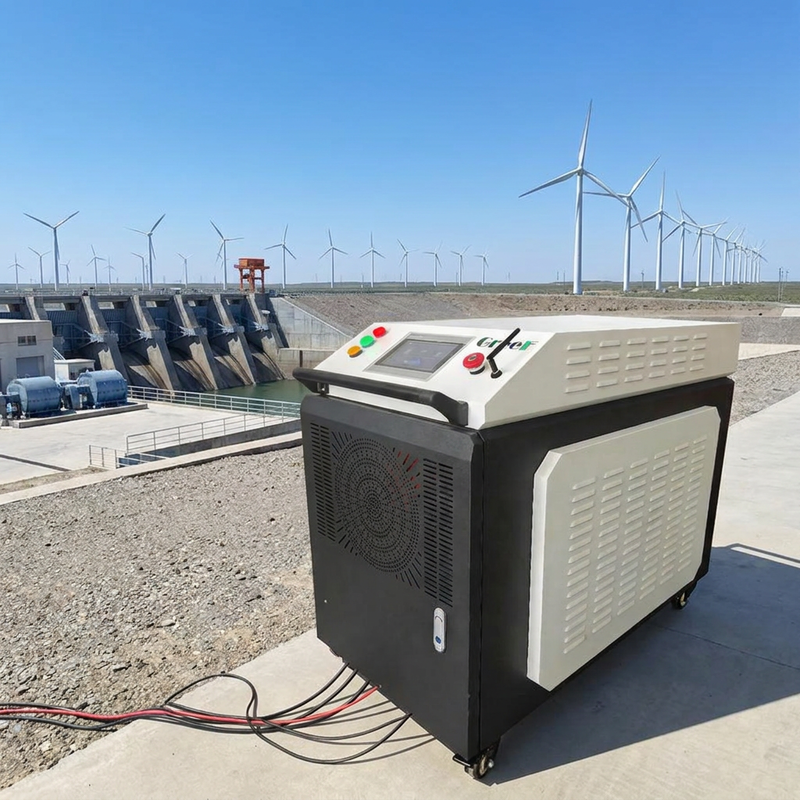 Netzgekoppelter Wechselrichter mit Betriebstemperatur von minus 40 bis plus 60 Grad Celsius und Nenneingangsspannung von 400 Volt AC mit Schutzart IP54