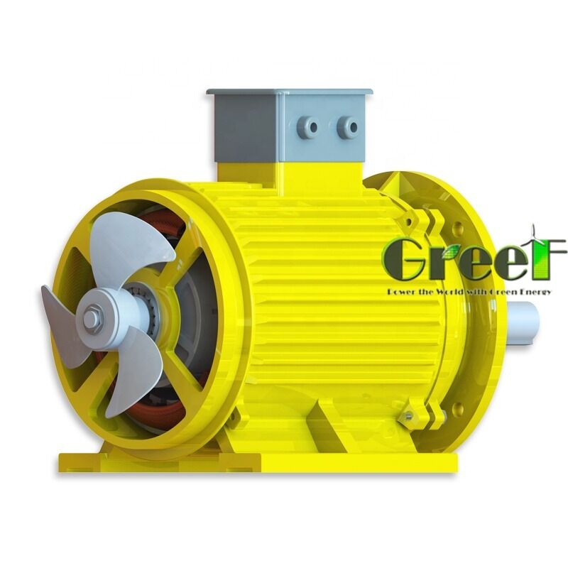 Hocheffizienter Permanentmagnetmotor mit max. 120°C Magnettemperatur und 100 MOhm min. Isolationswiderstand für erneuerbare Energiesysteme
