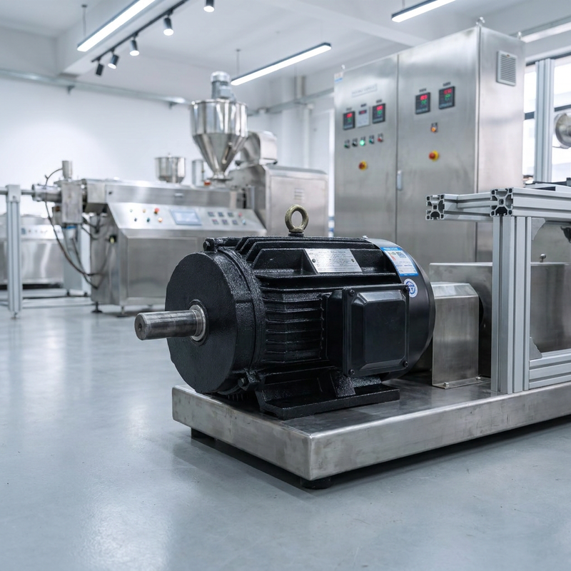 Konstantes Drehmoment 100-3000 U/min Permanenter Magnet Synchronmotor 380V mit 5,5 kW bis 110 kW Leistungsbereich